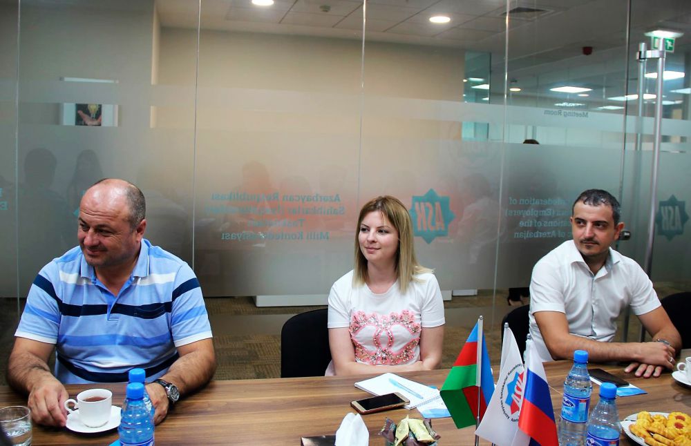 Делегация из РСО-Алания посетила Национальную конфедерацию предпринимателей Азербайджанской Республики